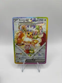 Pokemon TCG Prismatic Evolutions SPC Eevee EX Black Star Promo Card 174 - Image 1