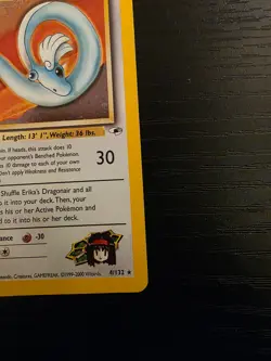 Erika's Dragonair 4/132 Gym Heroes Holo Pokemon TCG LP Lightly Played English - Image 4