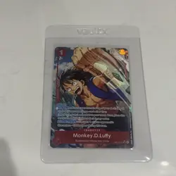 One Piece TCG OP14-013 Monkey .D. Luffy AA Alt Art Card Game CCG ENGLISH - Image 1