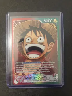 One Piece TCG OP13-001 Monkey D. Luffy Alt Art Leader AA Card Game CCG English - Image 1