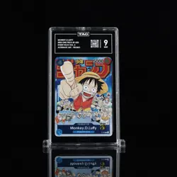 Monkey D Luffy Event Pack Vol. 2 P-033 One Piece Promotion Cards Foil TAG MINT 9 - Image 1
