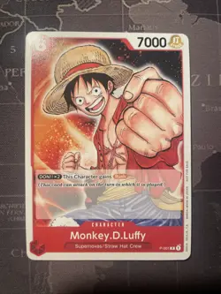 One Piece Promotion Pack 2022 Pre Errata Cards Monkey D. Luffy P-001 Kaido - Image 2