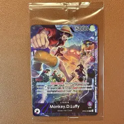 Monkey D Luffy (PSA Magazine) One Piece Promotion Cards (OP-PR) OP05-060 Sealed - Image 1