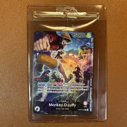 Monkey D Luffy (PSA Magazine) One Piece Promotion Cards (OP-PR) OP05-060 Sealed - Image 3