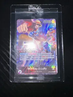 Monkey D Luffy (PSA Magazine) - One Piece Promotion Cards (OP-PR) OP05-060 - Image 1