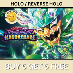 Pokemon - Twilight Masquerade- Holo / Reverse Holo - Choose your own - Multi-Buy - Image 1