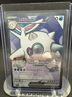 Pokemon TCG Cetitan EX 210/182 Sv10: Destined Rivals Card. Never Played, Nm! - Image 1