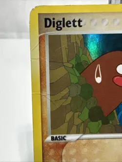 Diglett 50/100 ex Crystal Guardians Reverse Holo Stamped Pokemon Card MP - Image 2