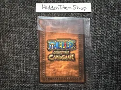 Sanji One Piece Card CCG/TCG Silver Promo 2005 PR010 Quest Begins NEAR MINT - Image 2