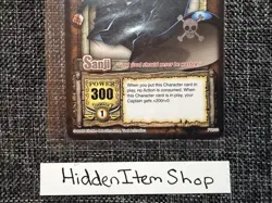 Sanji One Piece Card CCG/TCG Silver Promo 2005 PR010 Quest Begins NEAR MINT - Image 4