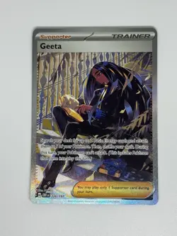 Pokemon TCG Geeta Sv03: Obsidian Flames Holo Card 226/197 Special Illustration - Image 1