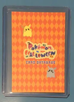 2024 Pokemon Card Database Halloween #087 Snorlax/Pikachu Cracked Ice Holo - Image 2