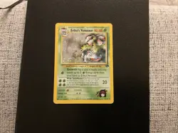 Erika'S Venusaur Gym Challenge 4/132 Holo Pokemon Card (Very Used) - Image 2