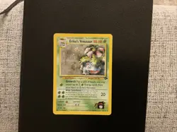 Erika'S Venusaur Gym Challenge 4/132 Holo Pokemon Card (Very Used) - Image 3