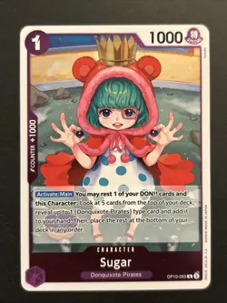 Sugar OP10-065 R Royal Blood - ONE PIECE Card Game NM - Image 1