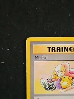 Mr. Fuji Fossil 58/62 1st Edition Regular Card LP Vintage - Image 2