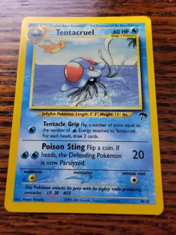 Southern Islands Tentacruel 10/18 Pokemon 2001 Rare Pokemon Card WotC Collection - Image 1