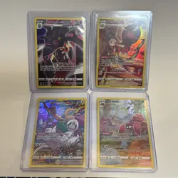 Pokemon TCG Trainer Gallery Lot of 4 Full Art Cards NM Near Mint - Image 1