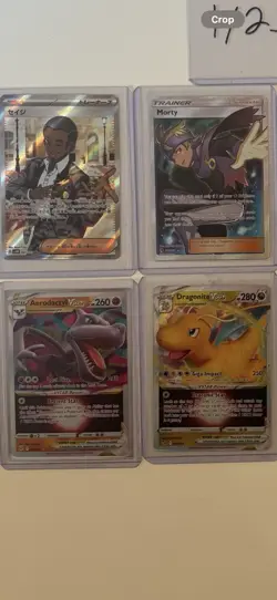 Lot Of 10 English Pokemon Cards LP-NM - Image 1