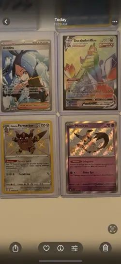 Lot Of 10 English Pokemon Cards LP-NM - Image 2