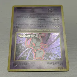 Mewtwo XY Evolutions Prerelease Holo Promo Card 51/108, NM- - Image 3