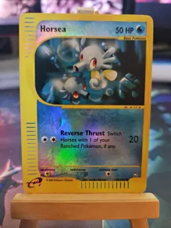 Pokemon TCG Horsea Aquapolis Common Reverse Holo Card 84/147 MP - Image 1