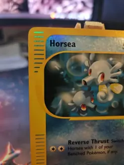 Pokemon TCG Horsea Aquapolis Common Reverse Holo Card 84/147 MP - Image 2