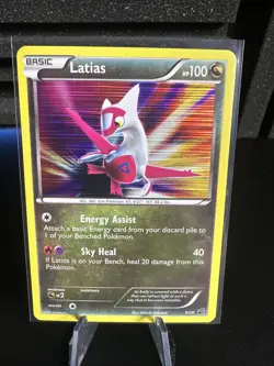 Pokemon TCG Latias Dragon Vault Holo Card 9/20 Rare - Image 1