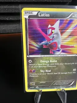 Pokemon TCG Latias Dragon Vault Holo Card 9/20 Rare - Image 2