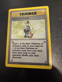 Pokemon Breeder Trainer Card 076/102 Base Set Regular Pokemon TCG Unlmited NM - Image 1