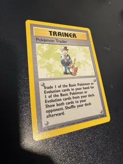 Pokemon Breeder Trainer Card 076/102 Base Set Regular Pokemon TCG Unlmited NM - Image 2