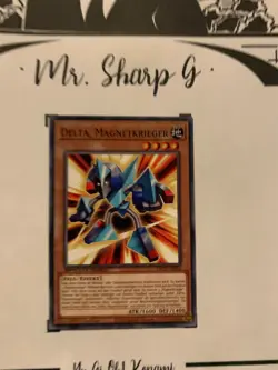 DELTA, MAGNETKRIEGER - 1. AUFLAGE SPEED DUEL SBCB-DE026 DEUTSCH Yu-Gi-Oh! CARD - Image 2