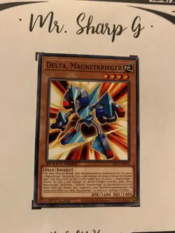 DELTA, MAGNETKRIEGER - 1. AUFLAGE SPEED DUEL SBCB-DE026 DEUTSCH Yu-Gi-Oh! CARD - Image 4