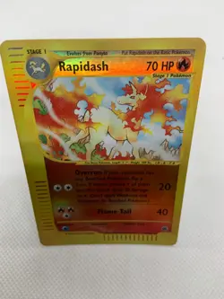 Rapidash 26/165 Reverse Holo Rare Expedition Pokemon Card 2002 WOTC - Image 3