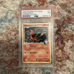 Pokemon Supreme Victors Charizard G 20/147 PSA 7 Graded Card - Image 1