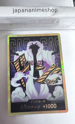 Don!! Card (Gold Frame/Caesar) One Piece Card Don Gold Frame JAPAN - Image 3