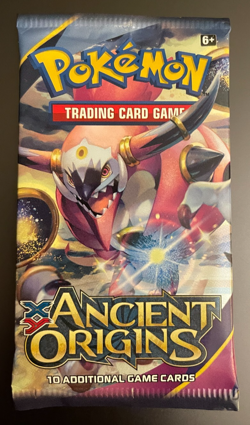 POKEMON XY ANCIENT ORIGINS Sealed 10-Card BOOSTER PACK (Hoopa Art) - Image 1