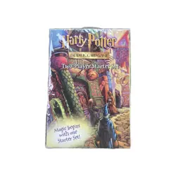 Vintage 2001 Harry Potter Trading Card Game Two-Player Starter Set SEALED - Image 1