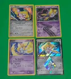 Pokemon Alternate Art Jirachi Holo Cards Lot Of 4 Prism, WOTC Promo 021, NM-MINT - Image 1