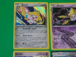 Pokemon Alternate Art Jirachi Holo Cards Lot Of 4 Prism, WOTC Promo 021, NM-MINT - Image 3