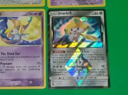 Pokemon Alternate Art Jirachi Holo Cards Lot Of 4 Prism, WOTC Promo 021, NM-MINT - Image 5