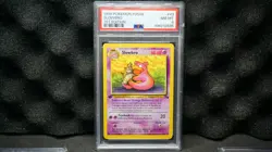 1999 Pokemon Fossil Slowbro 1st Edition 43/62 PSA 8 Mint Rare card Low Pop 377 - Image 1