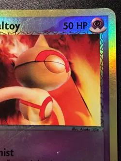 Team Magma's Baltoy 32/95 Magma vs Aqua Pokemon Card Reverse Holo Foil Rare MP - Image 4