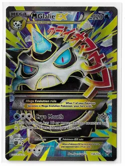 M Glalie EX 156/162 Breakthrough XY Full Art FA Ultra Rare Pokemon TCG Card LP - Image 1