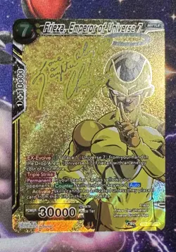 Dragon Ball Super Card Frieza, Emperor of Universe 7 TB1-077 SPR Near Mint - Image 1