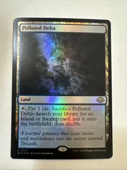 Polluted Delta (Foil) - MTG Modern Horizons 3 (MH3) - Image 1
