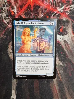 Lyla, Holographic Assistant Marvel's Spider-Man: Eternal-Legal Non foil MTG - Image 1