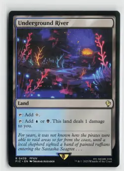 MTG Commander Final Fantasy Underground River x1 NM 439 - Image 1