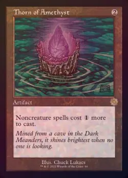 MTG Brothers' War - Thorn of Amethyst (Foil) - Image 1