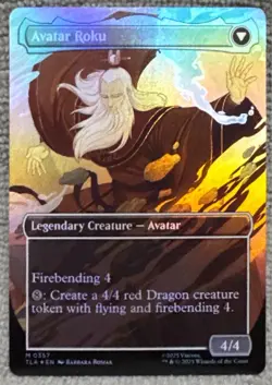 The Legend of Roku (Borderless) Avatar: The Last Airbender Foil 357 - Image 2